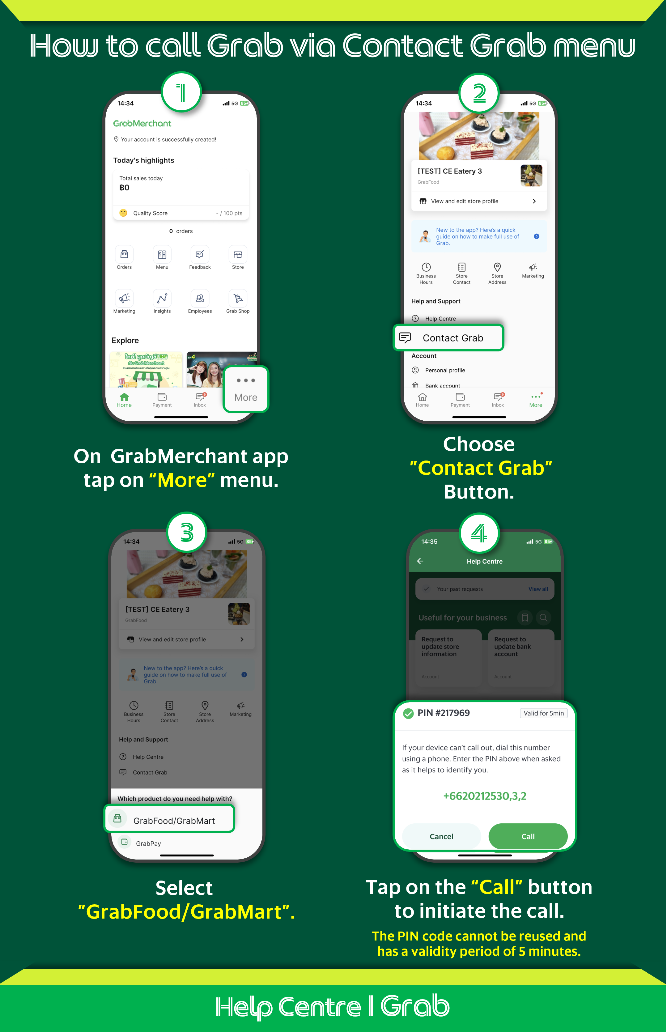 Grab Help Centre