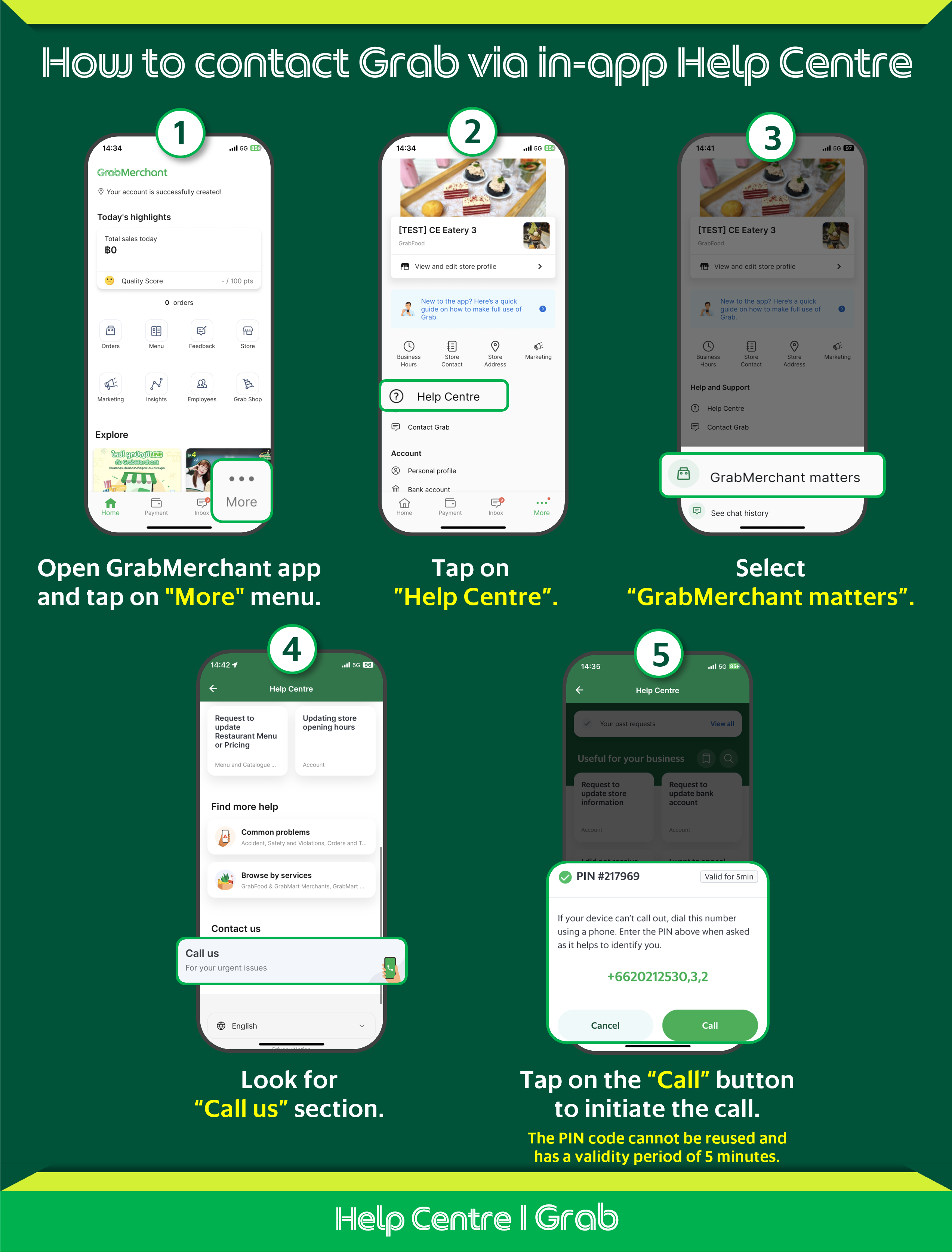 Grab Help Centre